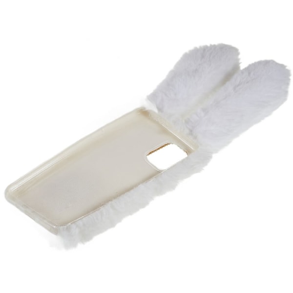 Fluffy Rabbit Nokia G21 skal - Vit Vit