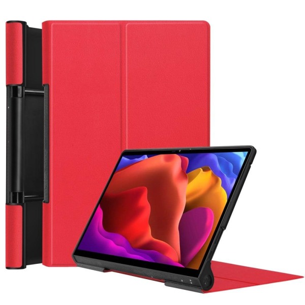 Lenovo Yoga 13 PU leather flip case with kickstand - Red Red