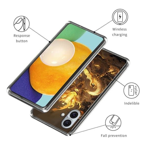 Vibe iPhone 16 Plus deksel - Style H Gold