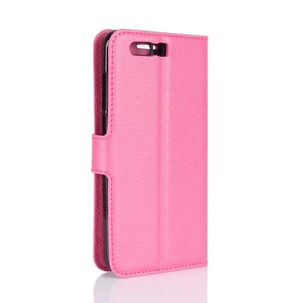 Huawei Honor 9 Stilrent läder fodral - Rosa Rosa