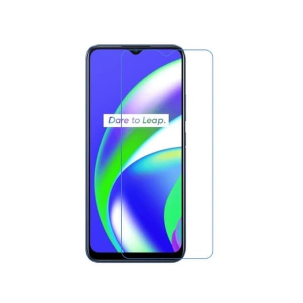 0.3mm hærdet glas skærmbeskytter til Realme C15 Transparent