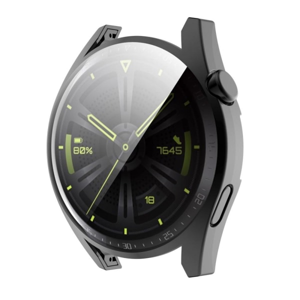 Huawei Watch GT 3 (42mm) TPU galvaniseret cover - Sort Transparent