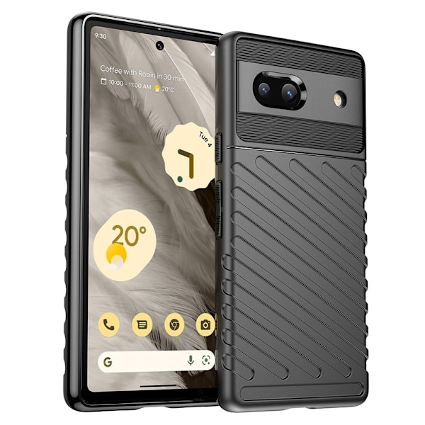 Thunder Google Pixel 7a Suojakotelo - Musta Black
