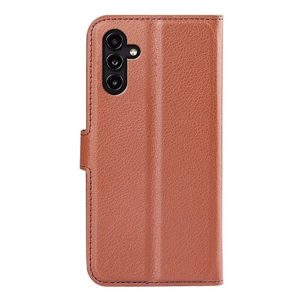 Classic Samsung Galaxy A14 Flippetui - Brun Brown