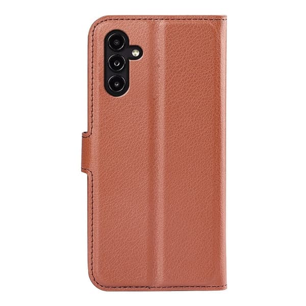 Klassisk Samsung Galaxy A14 Flip Etui - Brun Brown