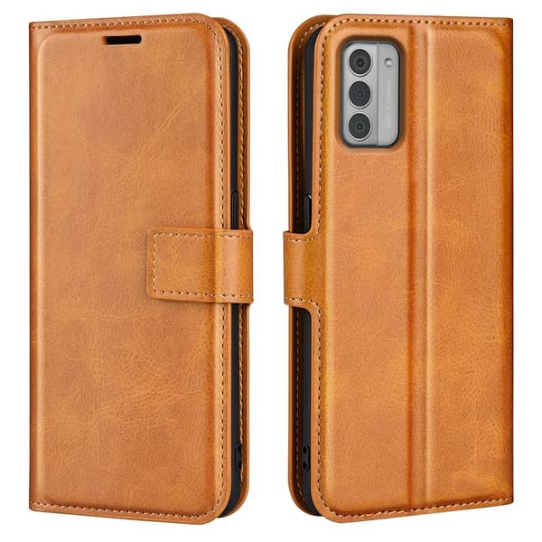 Stöttåligt Nokia G42 hybridskal - Gul Gul