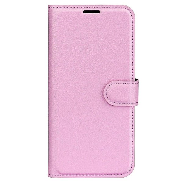 Klassisk Samsung Galaxy S23 Plus Flip Etui - Lyserød Pink