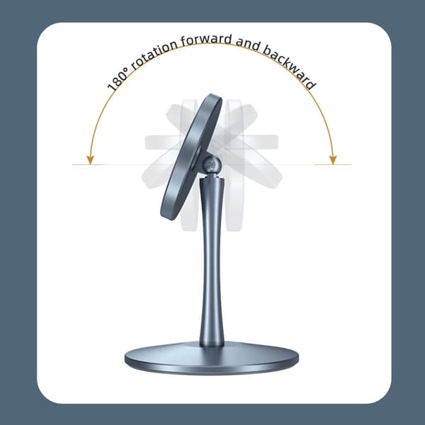 ESSAGER Universal magnetisk lader og telefonholder Silver grey