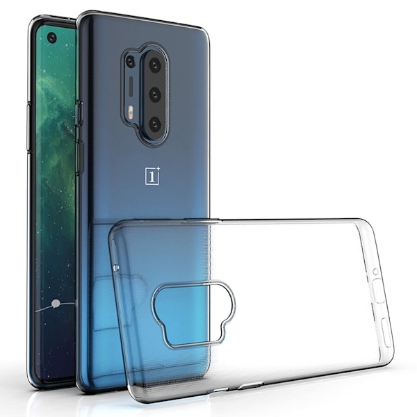 Erittäin ohut läpinäkyvä kotelo OnePlus 8 Pro:lle Transparent