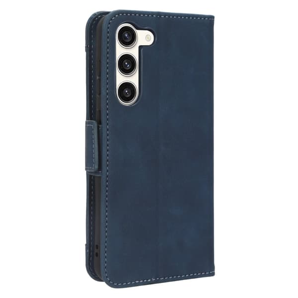 Moderni Nahkalaukku For Samsung Galaxy S23 - Sininen Blue