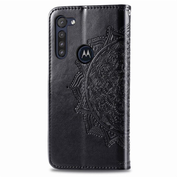 Mandala Motorola Moto G8 Power Flip kotelot - Musta Black