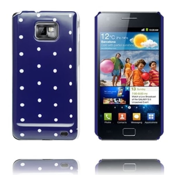 Dots & Colors (Blå) Samsung Galaxy S2 Skal Blå