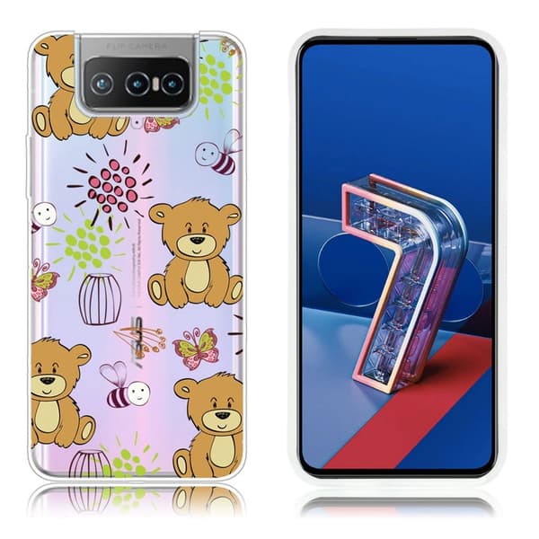 Deco Asus Zenfone 7 Pro skal - Björnar Brun