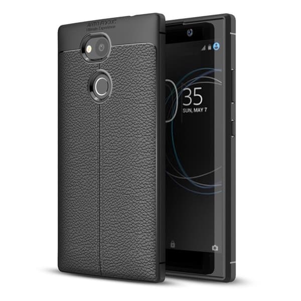 Sony Xperia L2 Deksel laget av silikon - Svart Black
