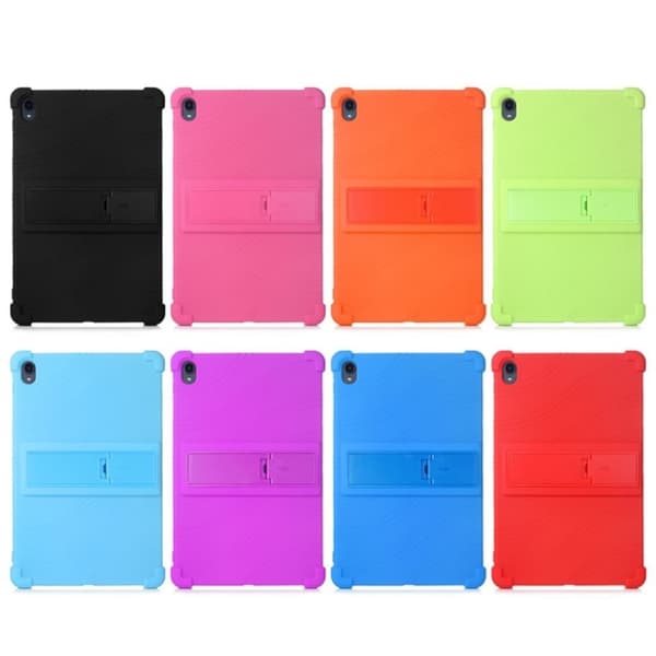 Lenovo Tab P11 uttrekkbart silikonetui med kickstand - Flerfarget Multicolor