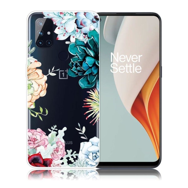 Deco OnePlus Nord N100 case - Flower Multicolor