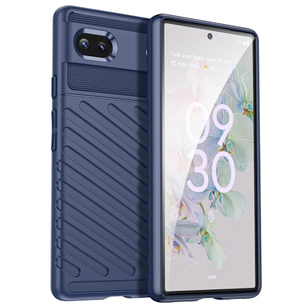 Thunder Google Pixel 6a Suojakotelo - Sininen Blue