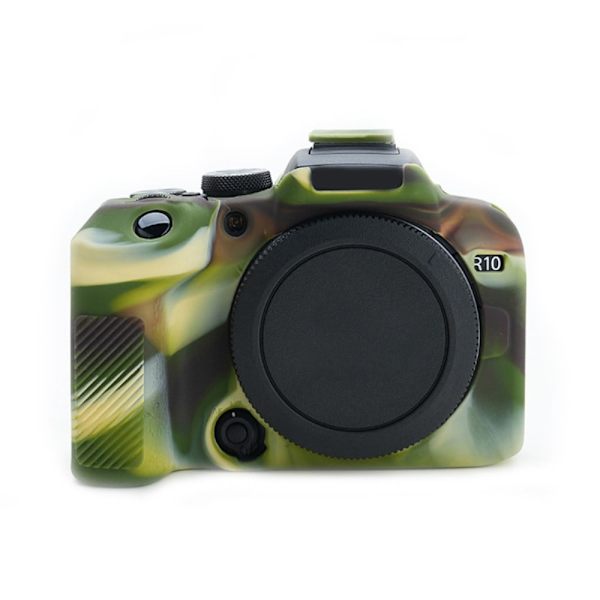 Canon EOS R10 silikoneovertræk - Camouflage Green