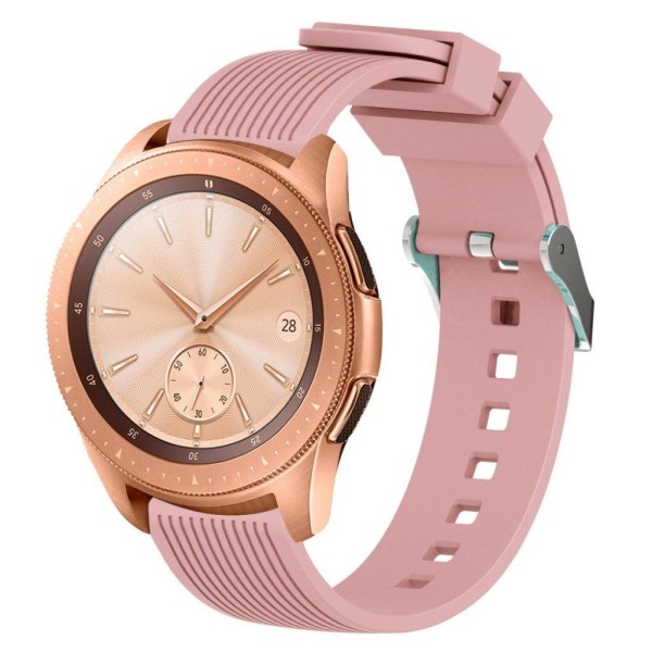 Garmin Vivomove / Luxe / Style / 3 / Venu silikoniraitainen ranneke - Pinkki Pink