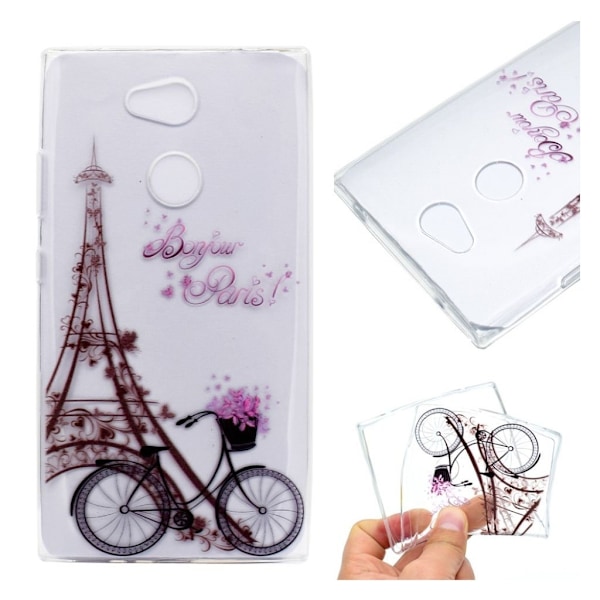 Sony Xperia XA2 Ultra design suojakuori - Eiffel torni Multicolor