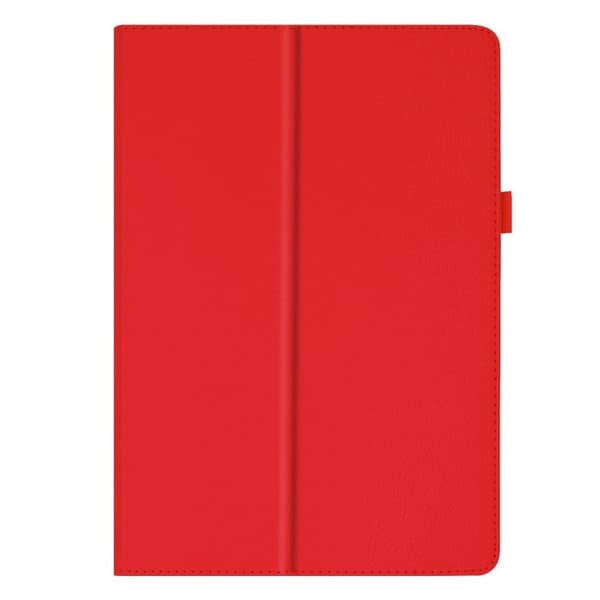 Lenovo Tab E10 litsi nahkainen suojakotelo - Punainen Red