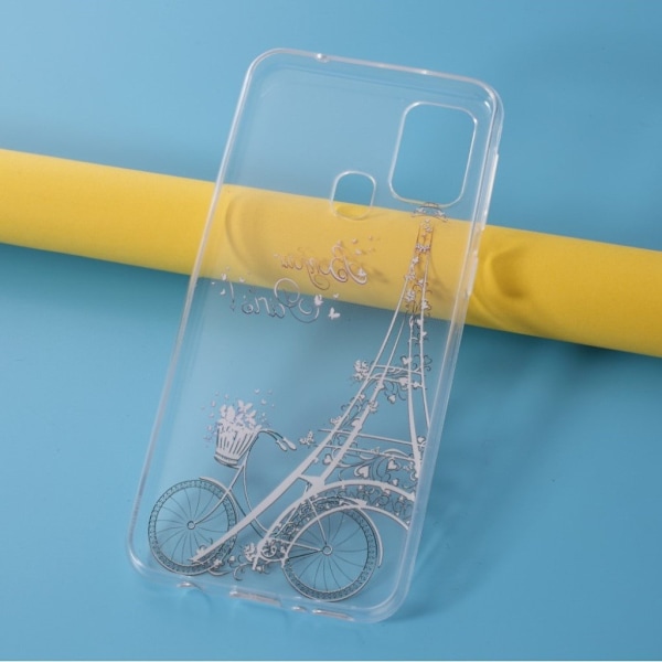 Deco Samsung Galaxy M31 skal - Cykel Silvergrå
