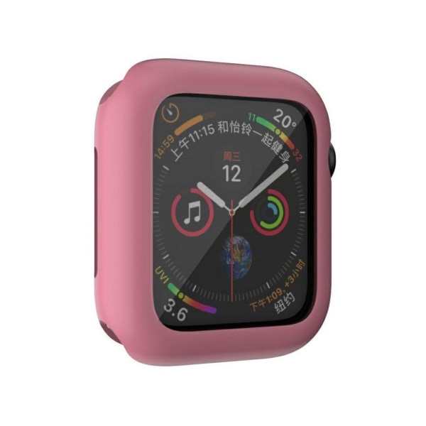 Apple Watch Series 6 / 5 44mm mjuk gloss hållbar ram - rosa Rosa