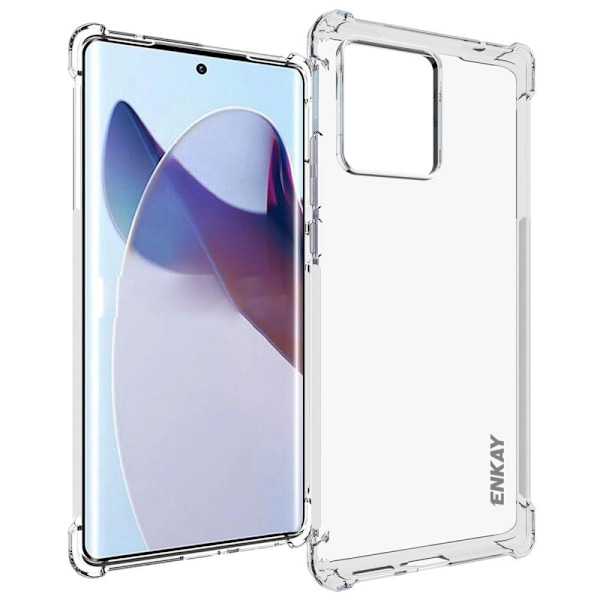 Enkay Clear Drop-proof Fodral till Motorola Edge 30 Ultra / Moto X30 Pro Transparent