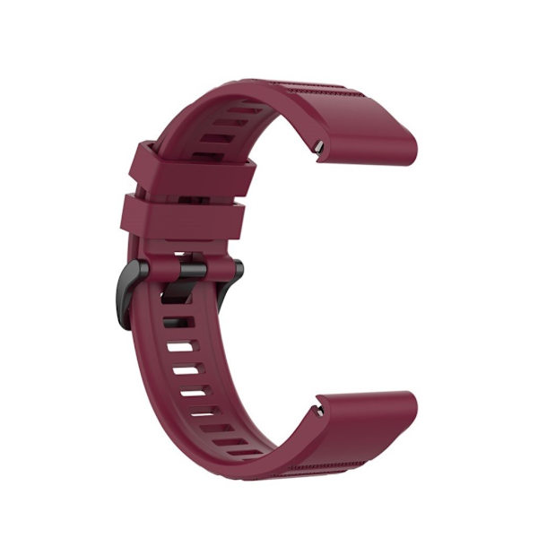 Garmin Fenix 6 holdbar Urrem - Vinrød Red