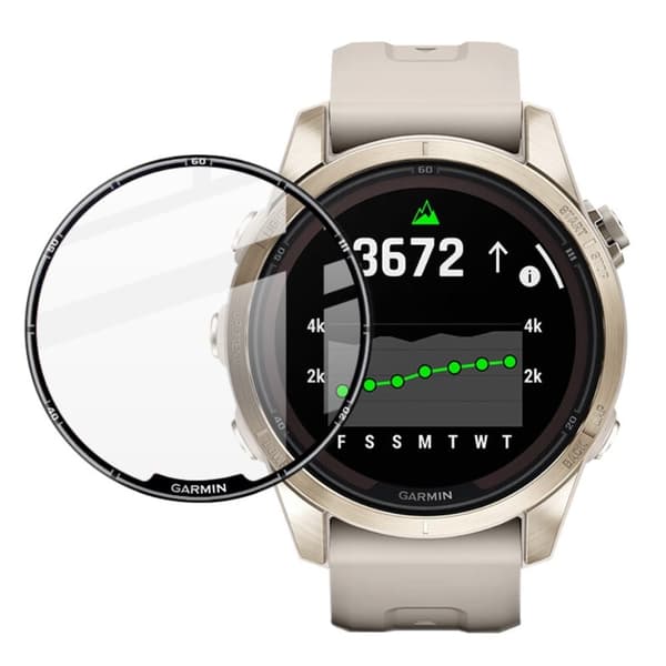 IMAK Garmin Fenix 7S Pro HD clear screen protector Transparent
