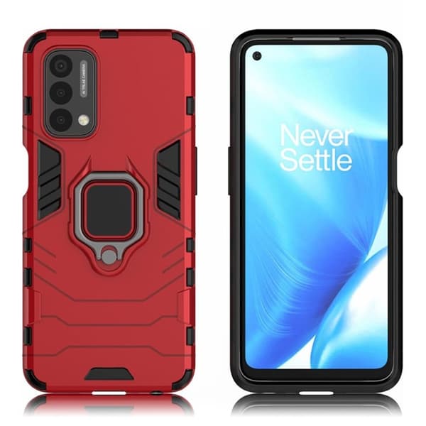 Ring Guard etui - OnePlus Nord N200 5G - Rød Red