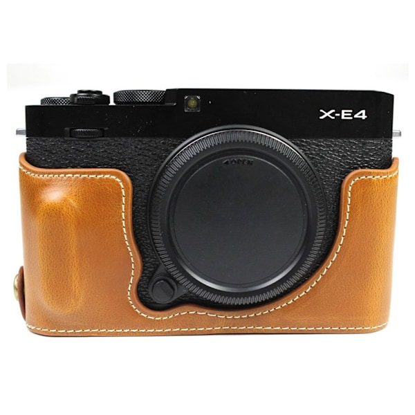 Fujifilm X-E4 nahkakotelo - Ruskea Brown