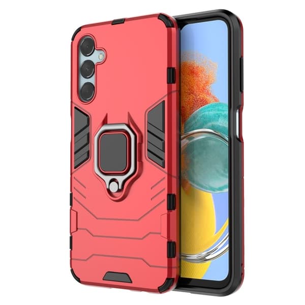 Rengassuojakotelo - Samsung Galaxy M14 - Punainen Red