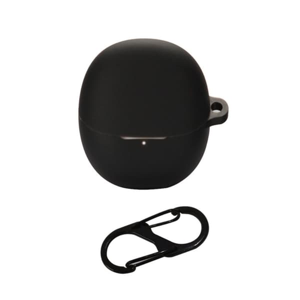 Xiaomi Redmi Buds 4 silikonisuojus soljella - Musta Black