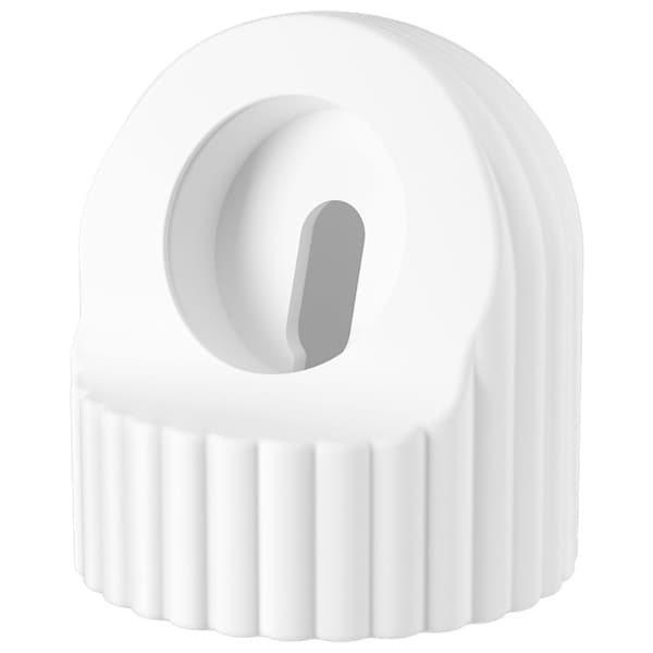 Ladestasjon i silikon i bølgestil for Apple Watch - Hvit White