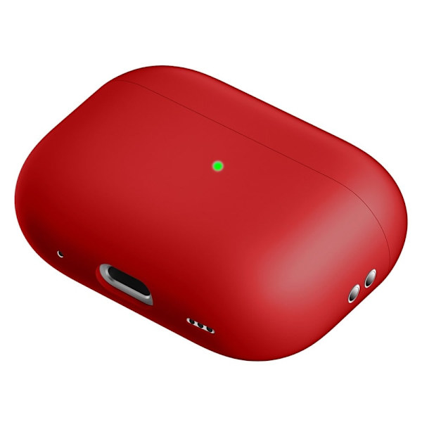 AirPods Pro 2 saranaton silikonikotelo - Punainen Red
