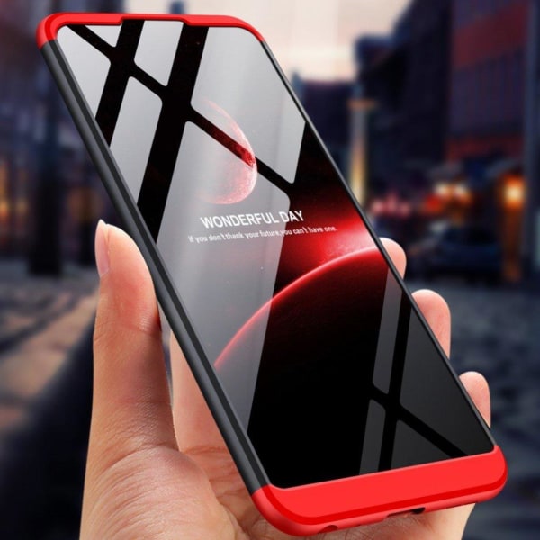 GKK ASUS ZenFone Max Pro (M2) 3-in-1 detachable case - Red / Bla multifärg