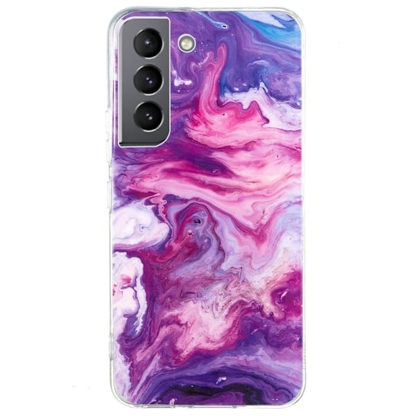 Marmormotiv Samsung Galaxy S22 skal - Flerfärgad multifärg