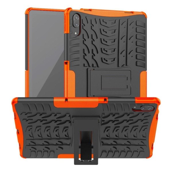 Lenovo Tab P11 Pro tyre design hybrid Fodral - Orange Orange
