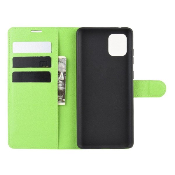 Classic Samsung Galaxy Note 10 Lite etui - Grøn Green