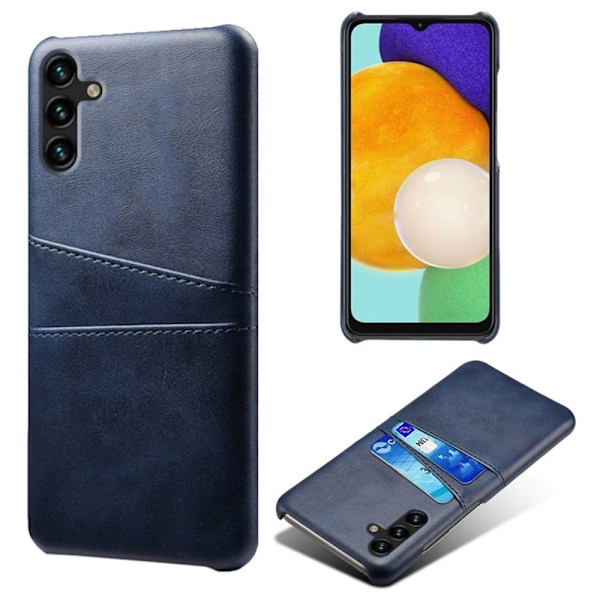 Dual Card Fodral Samsung Galaxy A34 5G - Blå Blå