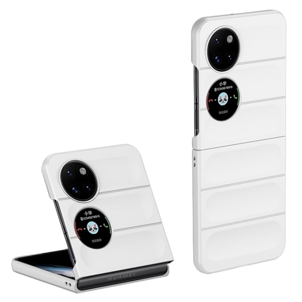 Blødt grebsformet cover til Huawei P50 - Hvid White