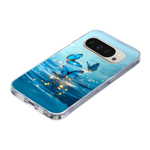 Vibe Google Pixel 9 / Google Pixel 9 Pro cover - Blå Sommerfugl Blue