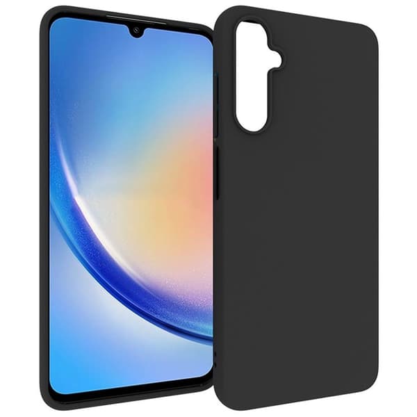 Blødt og mat cover til Samsung Galaxy A05s Black