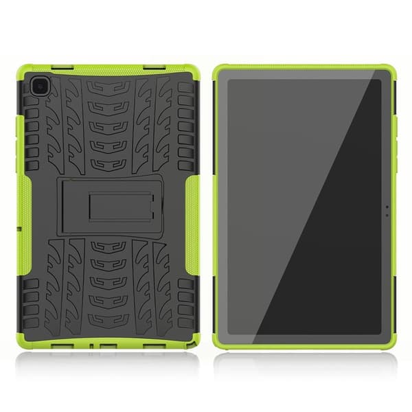 Samsung Galaxy Tab A7 10.4 (2020) hybrid halkskydd fodral - grön Grön