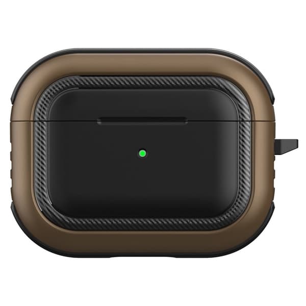 AirPods Pro-opladningsetui med spænde - Sort / Brun Brown