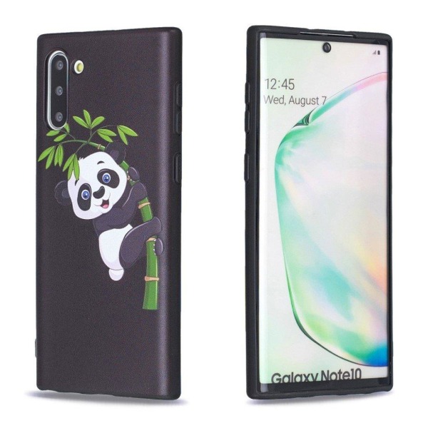 Imagine Samsung Galax Note 10 kuoret - Panda Kuvio Black