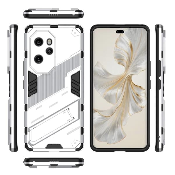 Iskunkestävä hybridisuoja modernilla kosketuksella Honor 100 Pro - Valkoinen White