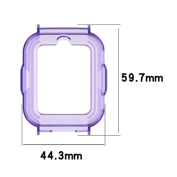 Huawei Barnklocka Watch 4 Pro Klockfodral Halvskal Flexibelt skyddsfodral - Transparent Transparent