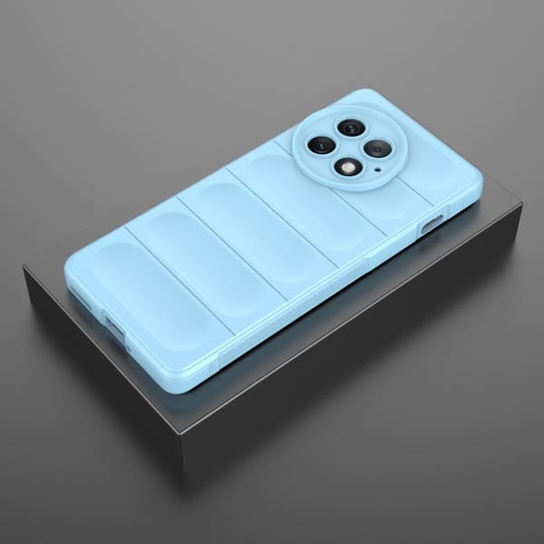 Blødt grebsformet cover til OnePlus Ace 2 Pro - Blå Blue